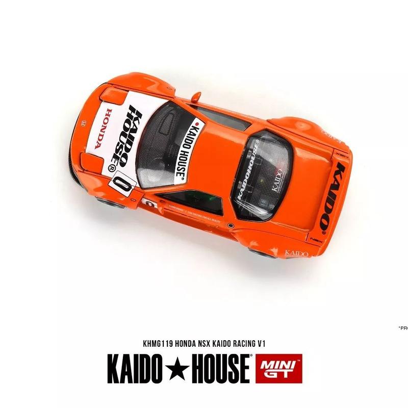 Mini GT x Kaido House 1:64 Honda NSX Kaido Racing V1 Orange KHMG119