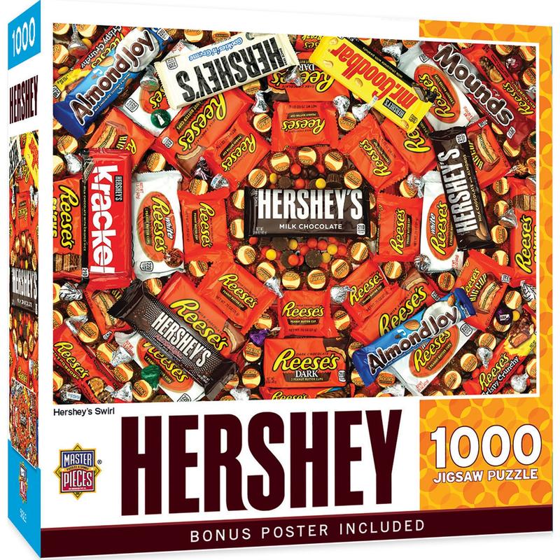 MasterPieces - Hershey's Swirl - 1000 Piece Jigsaw Puzzle