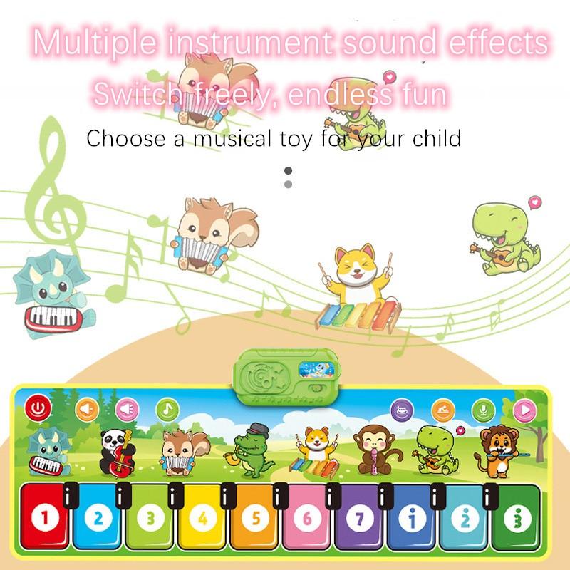 Christmas holiday gift children's piano mat-parent-child music and dance multifunctional game mat