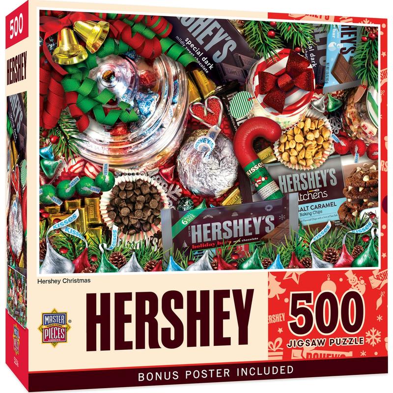 MasterPieces - Hershey's Christmas - 500 Piece Jigsaw Puzzle