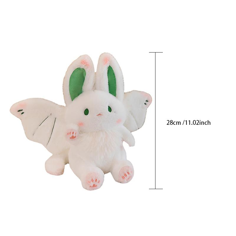 11-inch Flying White Rabbit Doll Rabbit Plush Toy Cartoon Decorative Gift Birthday Gift & Holiday Gift