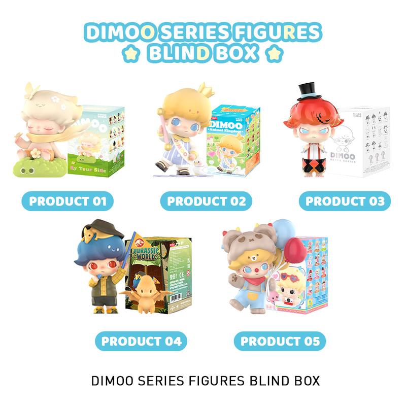 Dimoo Series Figures, Blind Box, Mystery Box
