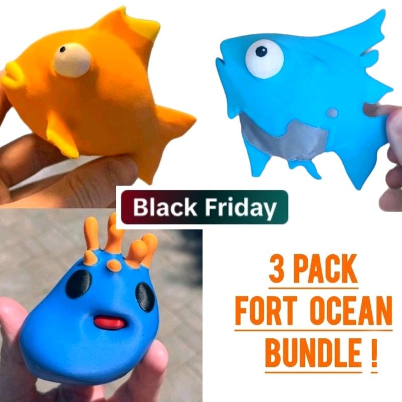 BUNDLE! Discount! 3 Pack Fort Ocean Bundle Black Friday Deals!
