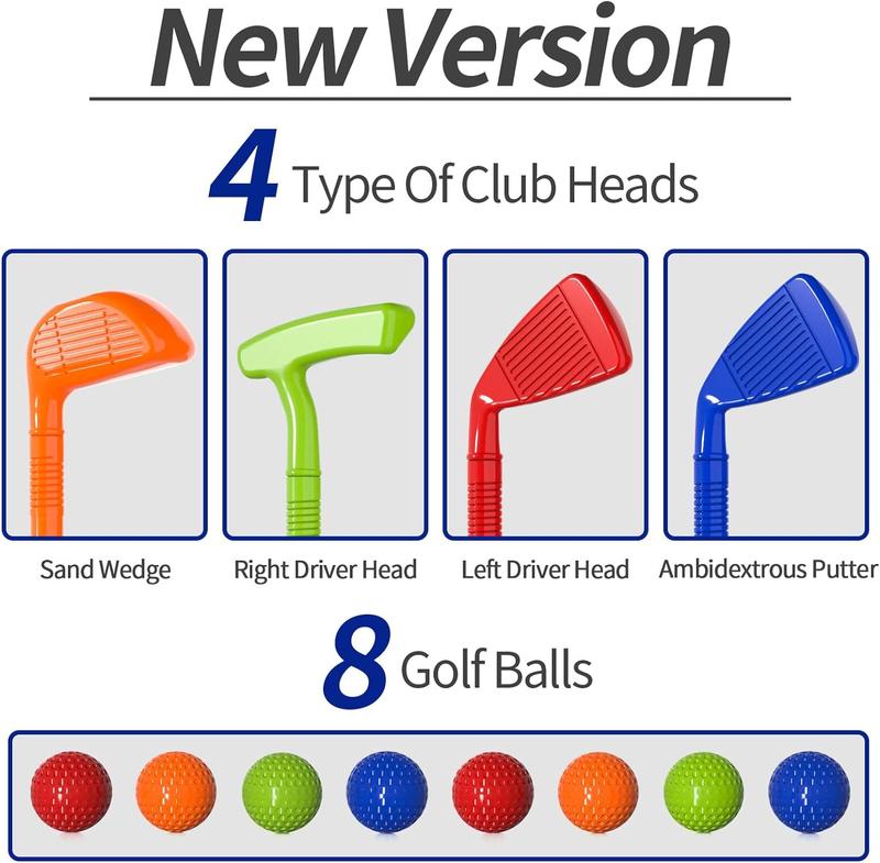 Indoor Outdoor Outside Golf Toys Gifts , Toys Birthday Gifts Ideas, Outdoor Golf Set Toys Game Christmas Gifts