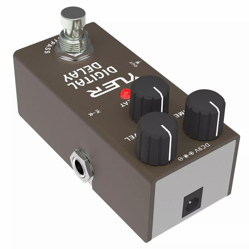 Professional Digital Delay Effect Pedal, Electric Guitar Effect Pedal Processor, Music Accessories for Music Lovers