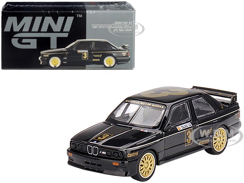 Mini GT 1:64 BMW M3 #3 JPS Team BMW 1987 ATCC Championship Winner -Australia Exclusive