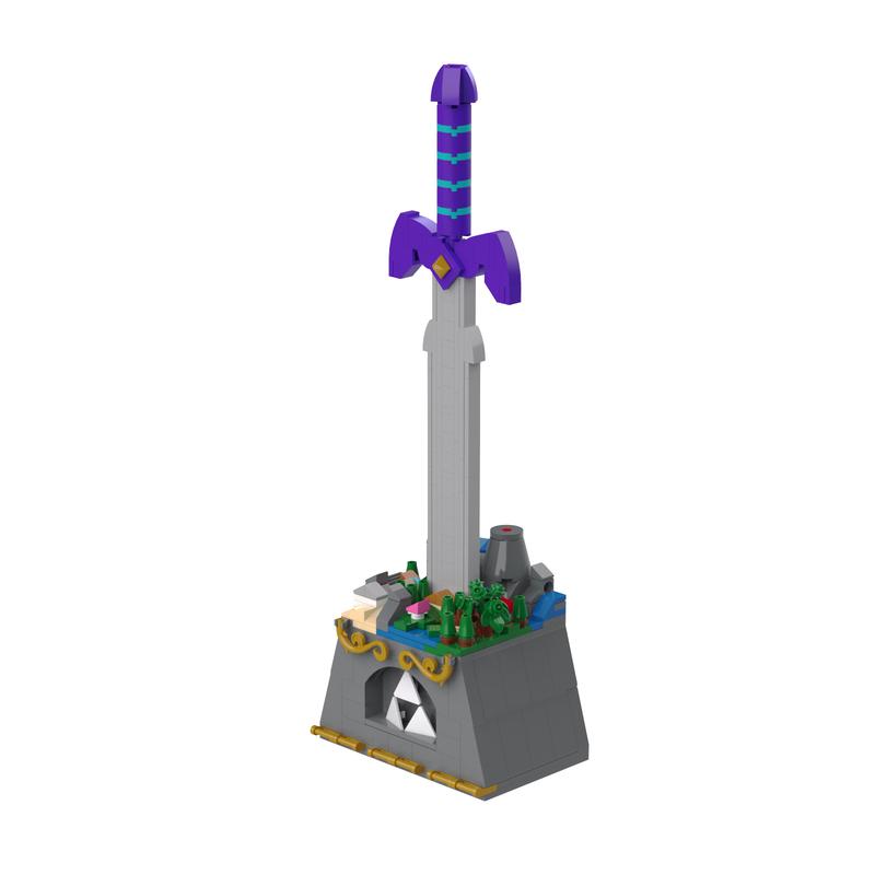 Classic Sword Building Kit, Perfect Christmas & Halloween Gifts for Fans and Kids Aged 6+ (388 pcs)
