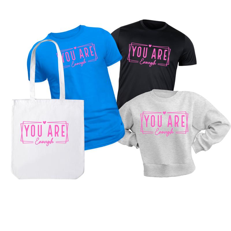 You Are Enough Screen Print Transfer