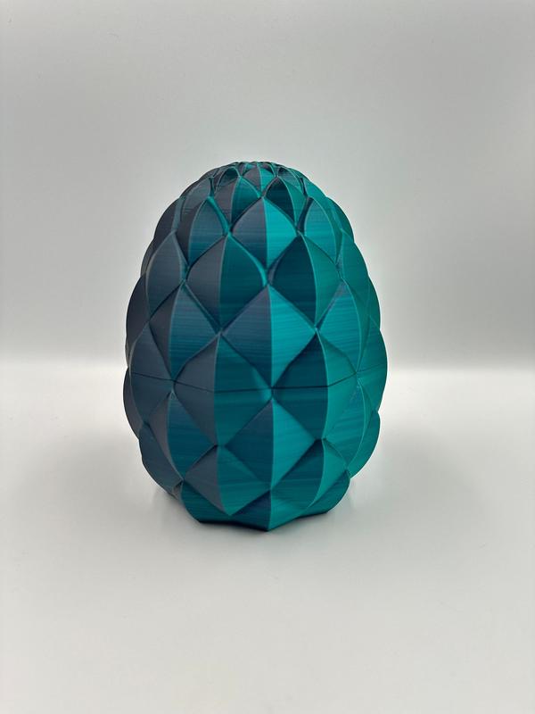 Large Dragon Egg - 3D Printed Figurine - DOES NOT INCLUDE DRAGON