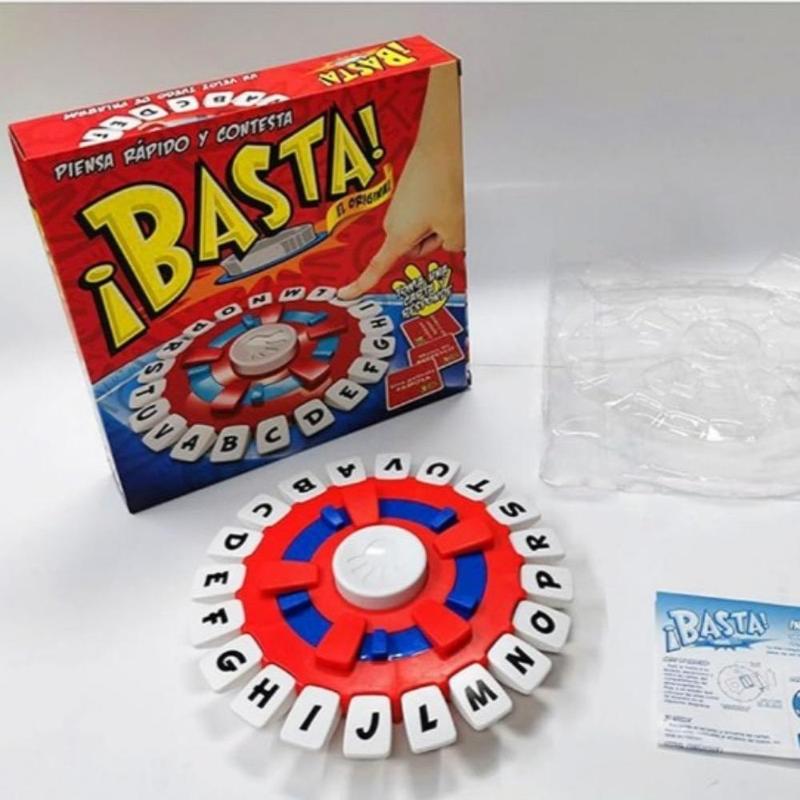 Spanish Word Game, 1 Box Interactive Learning Game, Educational Toy, Party Game for Family, Friends, Classmates, Birthday Gift