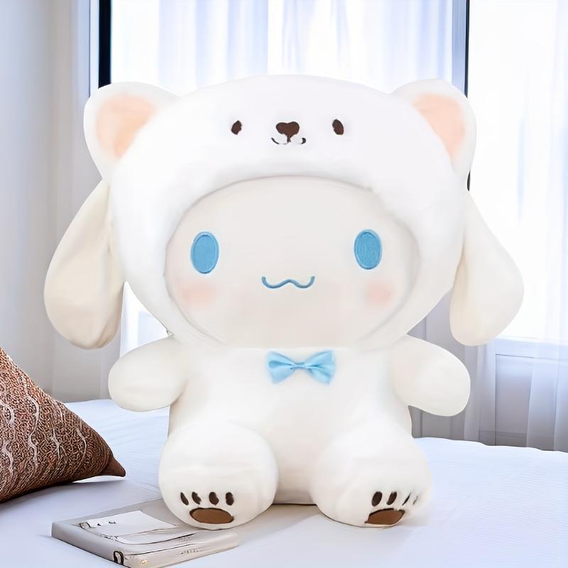 Sanrio Cartoon Anime Figure Cinnamoroll Hello Kitty Plush Toy Doll Anime Kawaii Doll Pendant Collection For Christmas
