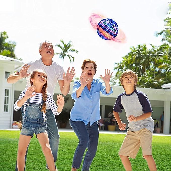 2024 Second generation Magic Levitating Spin Ball - rechargeable luminous flying toy with built-in battery Birthday presents for boys and girls Christmas presents are the perfect choice orbball