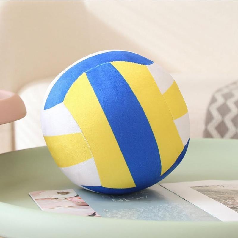 1pcs Simulation Volleyball Sports Series Plush Toys for Home Decoration, Giving Friends Birthday Gifts, Party Gifts, Christmas and New Year Gifts