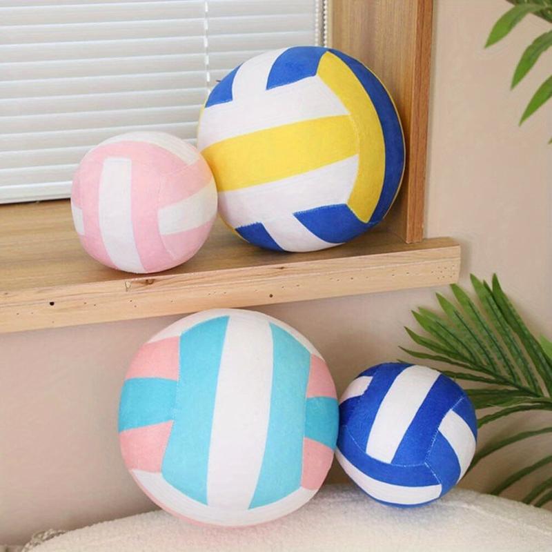 1pcs Simulation Volleyball Sports Series Plush Toys for Home Decoration, Giving Friends Birthday Gifts, Party Gifts, Christmas and New Year Gifts