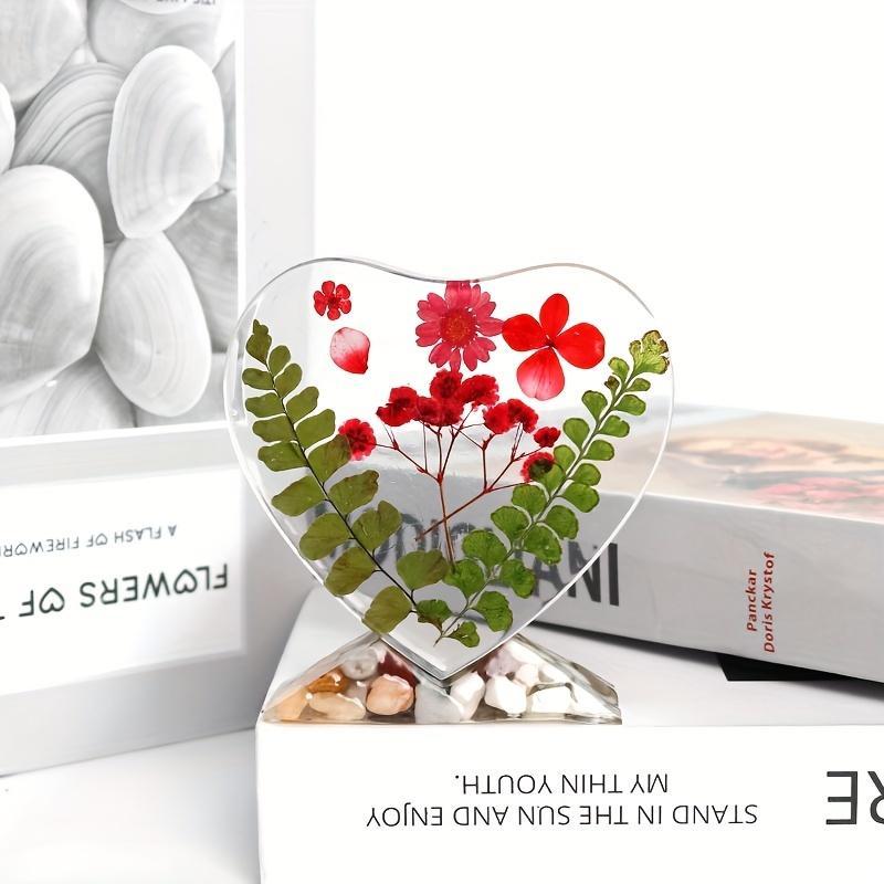 Heart Shaped Photo Frame Silicone Mold, 1 Count DIY Photo Frame Making Mold, DIY Handmade Mold for Home Decoration