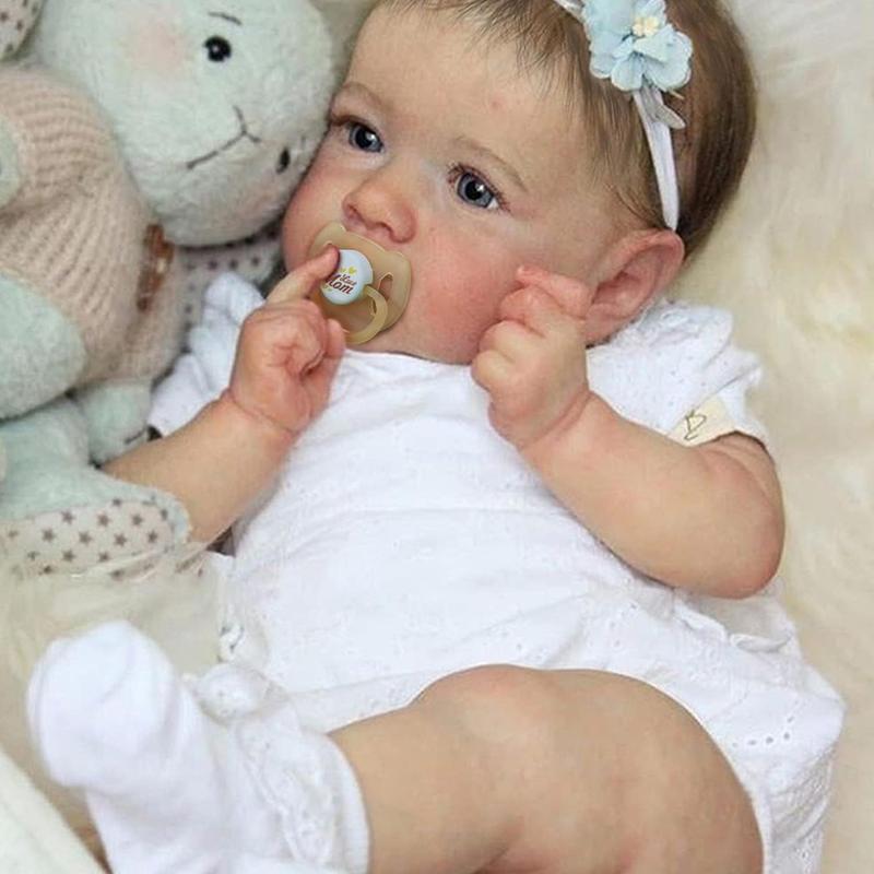 BABESIDE Reborn Baby Dolls, 20 inch Realistic Sweet Smile Newborn Real Life Baby Girl Dolls Soft Vinyl Baby Dolls with Clothes and Toy Gift for Kids Age 3+