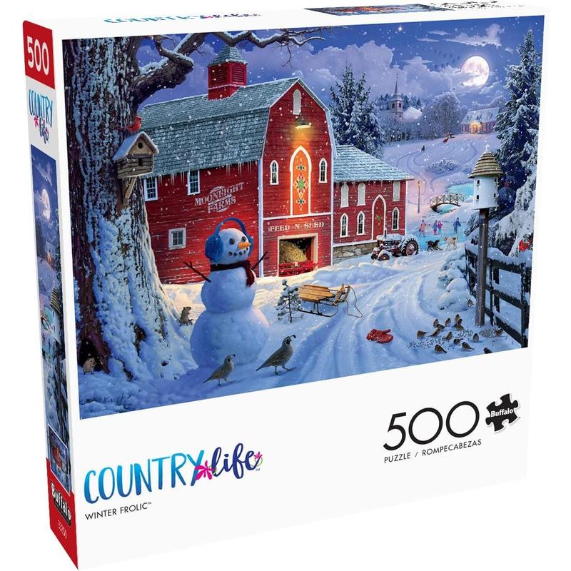 500 Perfect Puzzles for Adult Puzzle Challenge Game Night - Completed puzzle sizes of 21.25 x 15.00